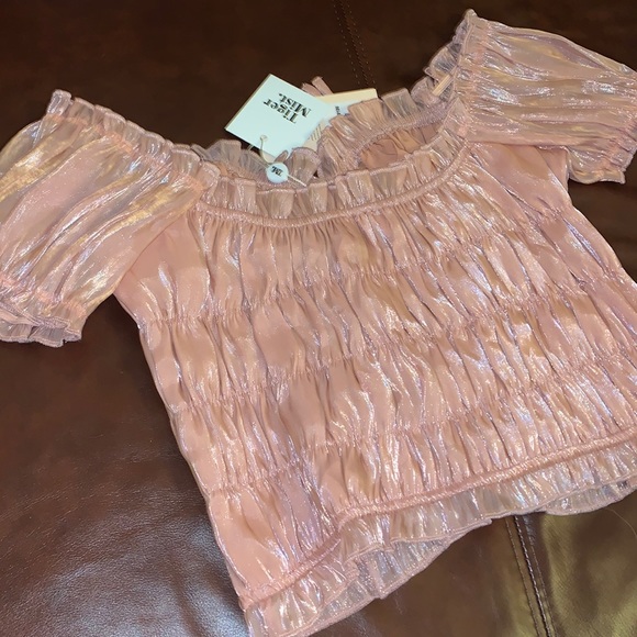 🆕 Tiger Mist Fleur Top in Blush Pink - Picture 4 of 10